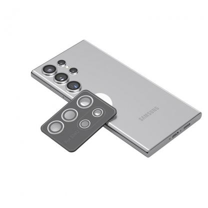 Blueo Camera Lens Protector - предпазни стъклени лещи за камерата на Samsung Gaalaxy S24 Ultra (сребрист)  7