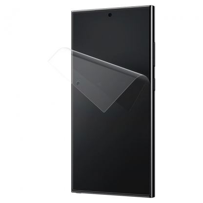 Spigen Neo Flex HD Transparency Screen Protector 2 Pack - 2 броя защитни покрития за целия дисплей на Samsung Galaxy S24 Ultra (прозрачен) 8