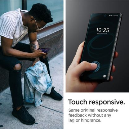 Spigen Neo Flex HD Transparency Screen Protector 2 Pack - 2 броя защитни покрития за целия дисплей на Samsung Galaxy S24 Ultra (прозрачен) 12
