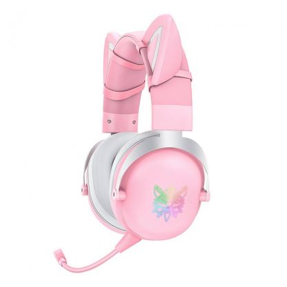 Onikuma B20 Gaming Wireless Over-Ear Headphones - безжични блутут слушалки за мобилни устройства (розов) 4