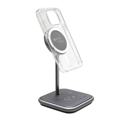 Prio Protective Hybrid Mag Cover - хибриден кейс с най-висока степен на защита с MagSafe за Samsung Galaxy S24 Ultra (прозрачен) 2