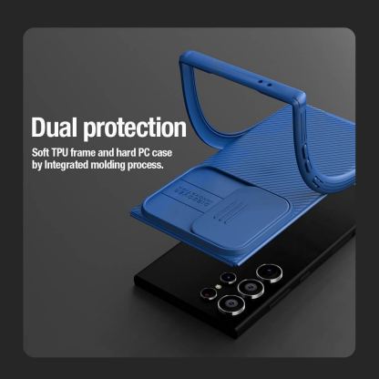 Nillkin CamShield Pro Case - хибриден удароустойчив кейс за Samsung Galaxy S24 Ultra (зелен) 3