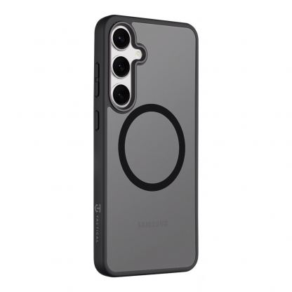 Tactical MagForce Hyperstealth Cover - хибриден удароустойчив кейс с MagSafe за Samsung Galaxy S24 Plus (черен) 2