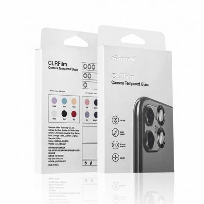 Nillkin CLRFilm Tempered Glass Lens Protector - предпазни стъклени лещи за камерата на Samsung Galaxy S24 Plus (черен) 9
