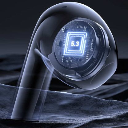 Xiaomi Haylou X1 (2023) TWS Bluetooth Earbuds - безжични блутут слушалки със зареждащ кейс (сребрист) 2