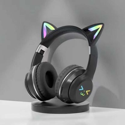 Catear CA-042 BT Kids Wireless On-Ear Headphones - безжични блутут слушалки, подходящи за деца (черен) 7