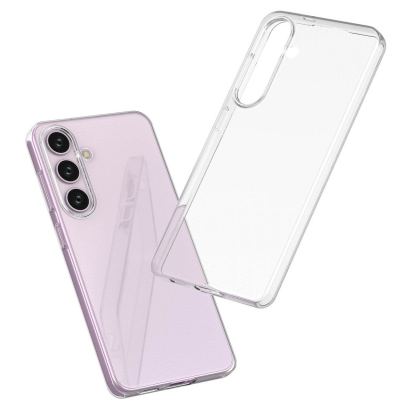 Ultra Clear TPU Cover - силиконов (TPU) калъф за Samsung Galaxy S24 (прозрачен)  3