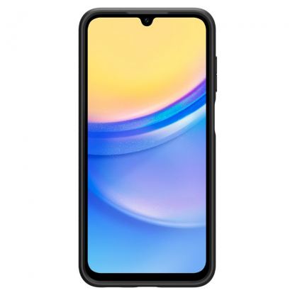 Spigen Liquid Air Case - силиконов (TPU) калъф с висока степен на защита за Samsung Galaxy A15, Galaxy A15 5G (черен)  4