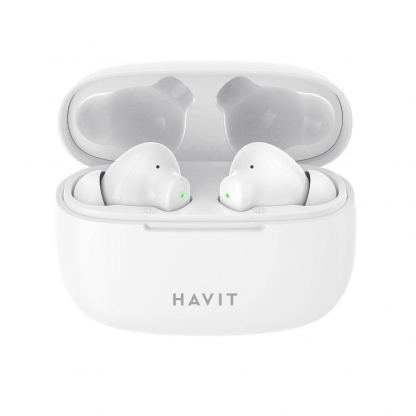 Havit TWS TW967 Earphones - безжични блутут слушалки с кейс за мобилни устройства (бял) 4