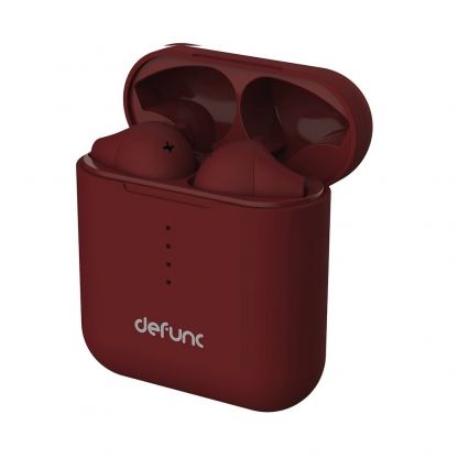 Defunc True Go TWS Earphones - безжични блутут слушалки с кейс за мобилни устройства (бордо) 2