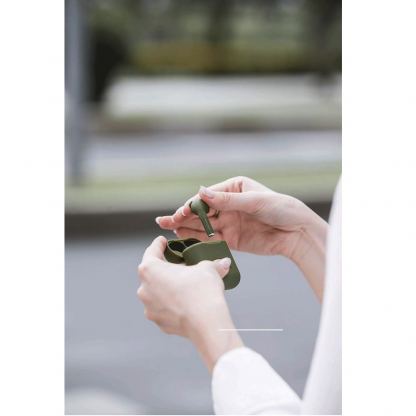 Defunc True Go TWS Earphones - безжични блутут слушалки с кейс за мобилни устройства (бордо) 6