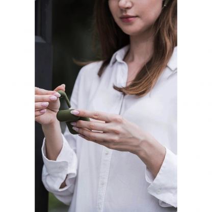 Defunc True Go TWS Earphones - безжични блутут слушалки с кейс за мобилни устройства (зелен) 4