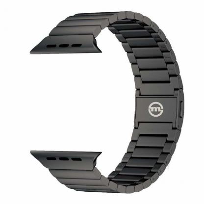 Mobile Origin Watch Titanium Band - титаниева каишка за Apple Watch 42мм, 44мм, 45мм, 46мм, Ultra 49мм (черен) 2