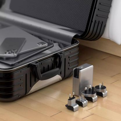 Satechi 145W USB-C PD GaN Travel Charger - захранване за ел. мрежа с технология за бързо зареждане и 4xUSB-C PD изхода (сив) 7