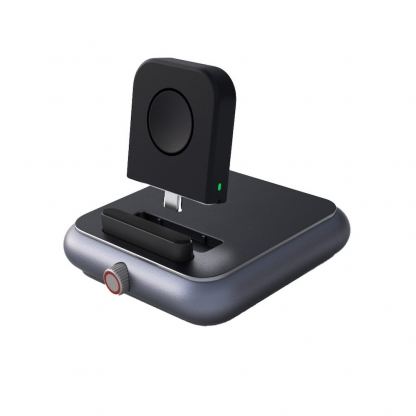 Joyroom Apple Watch Wireless Charger - преносима поставка (пад) за зареждане на Apple Watch (черен) 2