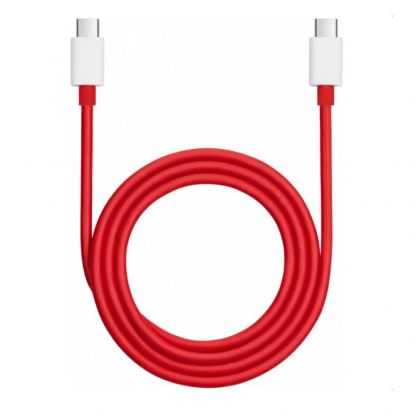 OnePlus SUPERVOOC USB-C to USB-C Data Cable 150W - USB-C към USB-C кабел за устройства с USB-C порт (100 см) (червен) 2