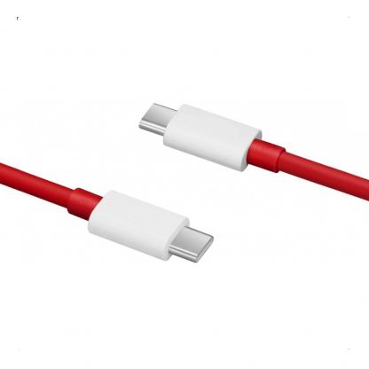OnePlus SUPERVOOC USB-C to USB-C Data Cable 150W - USB-C към USB-C кабел за устройства с USB-C порт (100 см) (червен) 3