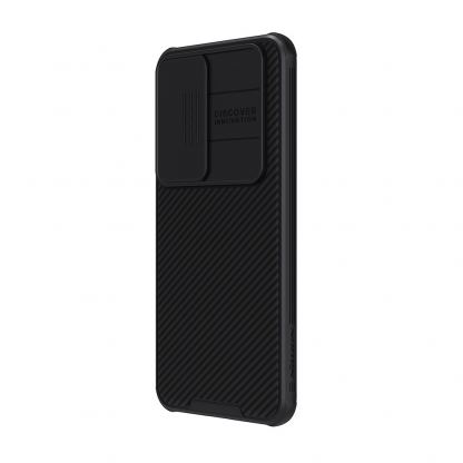 Nillkin CamShield Pro Magnetic Hard Case - хибриден удароустойчив кейс с MagSafe за Samsung Galaxy S24 (черен) 2