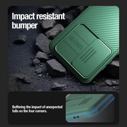 Nillkin CamShield Pro Magnetic Hard Case - хибриден удароустойчив кейс с MagSafe за Samsung Galaxy S24 (черен) 6