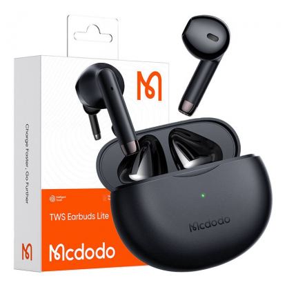 Mcdodo TWS Earphones Lite HP-8031 - безжични блутут слушалки със зареждащ кейс за мобилни устройства (черен)  4