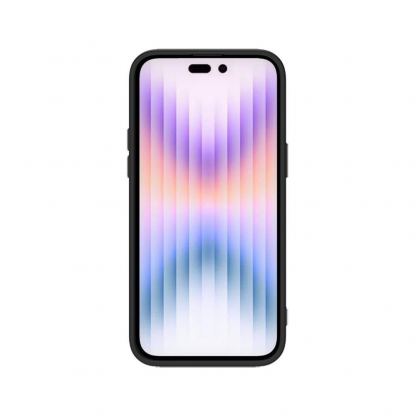 Nillkin CamShield Silky Magnetic Silicone Case - силиконов (TPU) калъф с MagSafe за iPhone 15 Pro (черен) 3