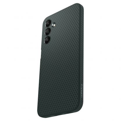 Spigen Liquid Air Case - силиконов (TPU) калъф с висока степен на защита за Samsung Galaxy A15, Galaxy A15 5G (зелен) 7