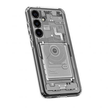 Spigen Ultra Hybrid Zero One Case - хибриден кейс с висока степен на защита за Samsung Galaxy S24 (бял)  7
