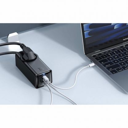 McDodo GaN Power Strip 70W (CH-4620) - захранване за ел. мрежа за лаптопи, смартфони и таблети с AC, USB-A и 2xUSB-C изходи за зареждане на мобилни устройства (черен) 7