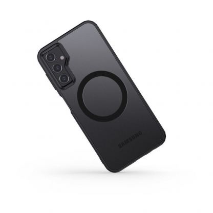 Tech-Protect MagMat MagSafe Case - хибриден удароустойчив кейс с MagSafe за Samsung Galaxy A35 5G (черен-мат) 2