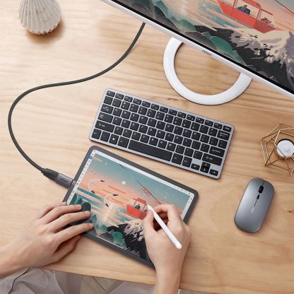 Ugreen US320 USB-C to HDMI Adapter 4K - USB-C адаптер за свързване от USB-C към HDMI (тъмносив)  2