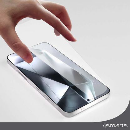 4smarts Second Glass Tempered Glass 2.5D - калено стъклено защитно покритие за дисплея на Samsung Galaxy S24 Plus (прозрачен) 4