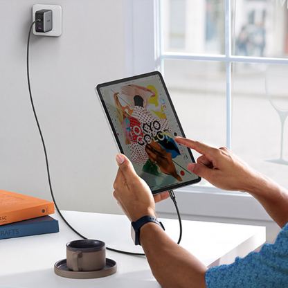 Ugreen USB-C to USB-C Fast Charging Cable 100W - USB-C към USB-C кабел за устройства с USB-C порт (200 см) (черен) 3