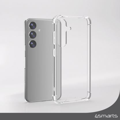 4smarts Hard Cover Ibiza - хибриден удароустойчив кейс за Samsung Galaxy S24 Plus (прозрачен) 4