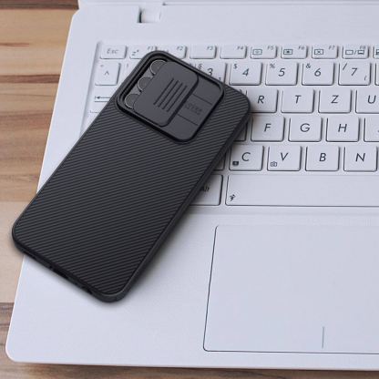 Nillkin CamShield Case - поликарбонатов кейс за Samsung Galaxy A25 5G (черен) 5