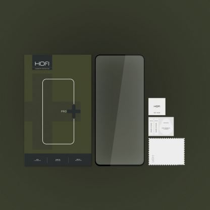 Hofi Glass Pro Plus Tempered Glass 2.5D - калено стъклено защитно покритие за дисплея на Xiaomi Poco X6 5G (черен-прозрачен) 2