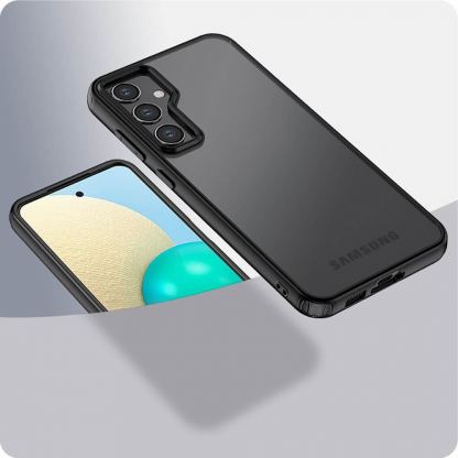 Tech-Protect Protective Hybrid Case - хибриден удароустойчив кейс за Samsung Galaxy A35 5G (черен-мат) 4