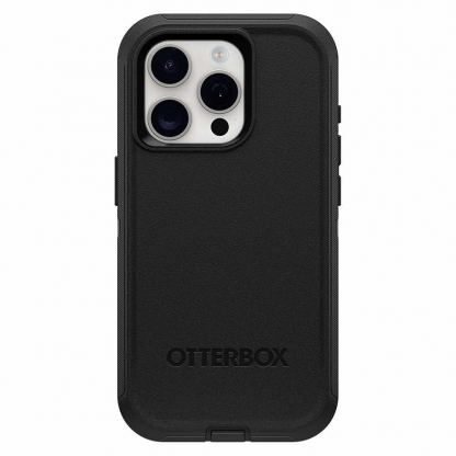 Otterbox Defender Case - изключителна защита за iPhone 15 Pro (черен) 2
