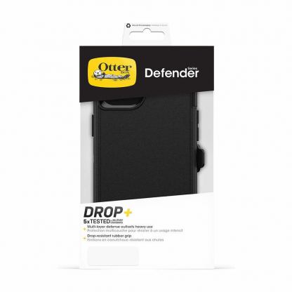Otterbox Defender Case - изключителна защита за iPhone 15, iPhone 14, iPhone 13 (черен) 7