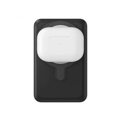 AmazingThing Thunder Pro Stand Magnetic Wireless Power Bank 5000 mAh 22.5W - преносима външна батерия с USB-C порт и безжично зареждане с MagSafe (черен) 6