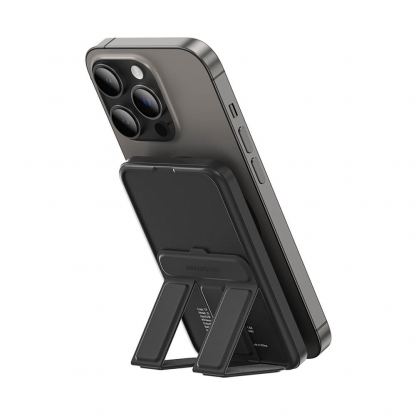 AmazingThing Thunder Pro Stand Magnetic Wireless Power Bank 5000 mAh 22.5W - преносима външна батерия с USB-C порт и безжично зареждане с MagSafe (черен) 11