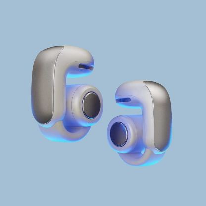Bose Ultra Open Wireless Bluetooth OWS Earbuds - безжични блутут слушалки със зареждащ кейс (бял) 10