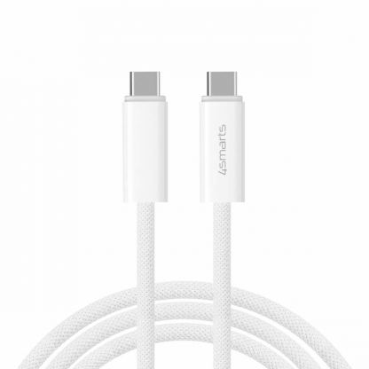 4smarts PremiumCord USB-C to USB-C Cable 240W - кабел с бързо зареждане за устройства с USB-C порт (300 см) (бял)  2