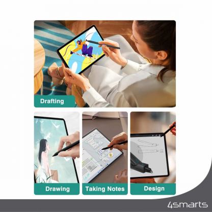 4smarts Active Pencil Pro 3 Stylus - професионална писалка за iPad (черен) 10