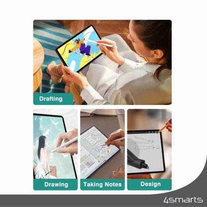 4smarts Active Pencil Pro 3 Stylus - професионална писалка за iPad (бял) 8