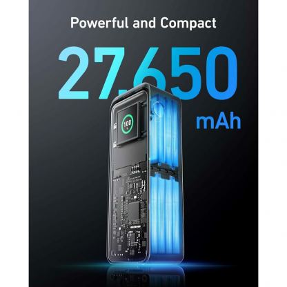 Anker Prime Power Bank 27650 mAh, 250W - преносима външна батерия с 2xUSB-C и 1xUSB-A изходи и технология за бързо зареждане (черен) 6
