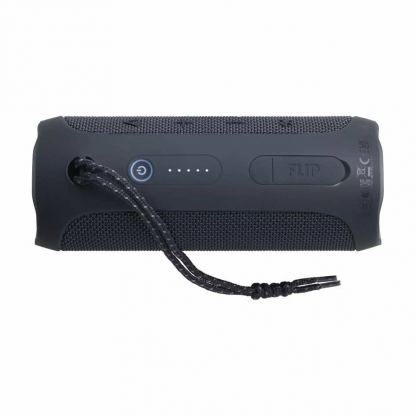 JBL Flip Essential 2 Speaker - водоустойчив безжичен bluetooth спийкър и микрофон за мобилни устройства (тъмносив) 5