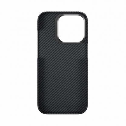 Benks Armor Air Kevlar Metal Frame Case 600D - кевларен кейс с MagSafe за iPhone 15 Pro (черен) 5
