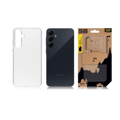 Tactical TPU Cover - силиконов (TPU) калъф за Samsung Galaxy A55 5G (прозрачен)  3