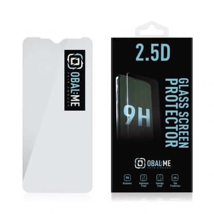 OBALME Tempered Glass Screen Protector 2.5D - калено стъклено защитно покритие за дисплея на Xiaomi Redmi 13C, Xiaomi Poco C65 (прозрачен) 2