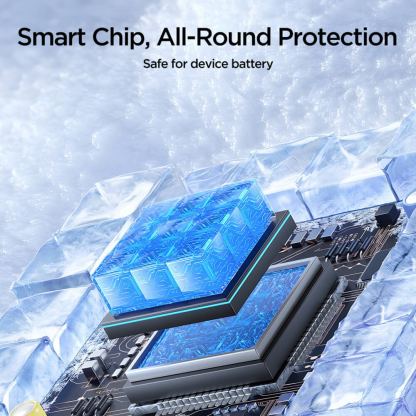 Joyroom Ben Series USB-C to USB-C Cable 60W PD - кабел с въжена оплетка и бързо зареждане за устройства с USB-C порт (100 см) (бял) 5